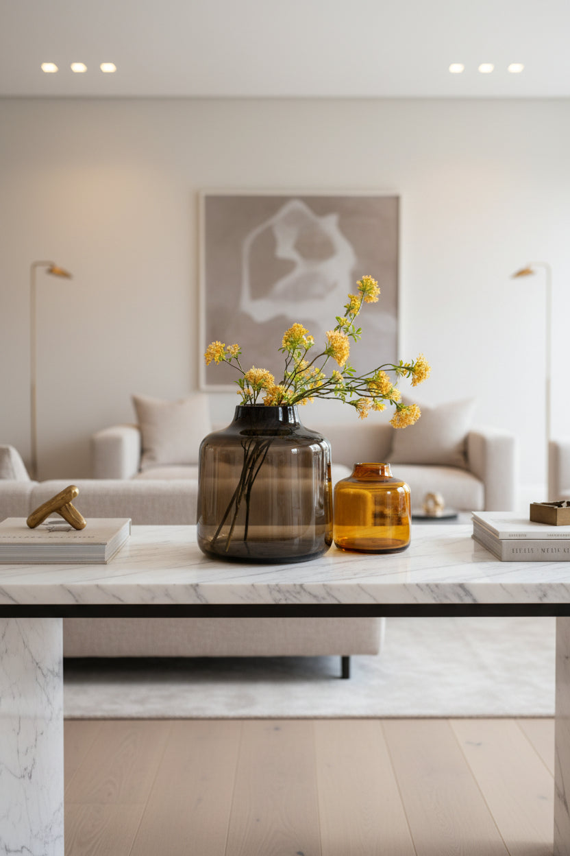 VASE TISZA - AMBER by DutZ