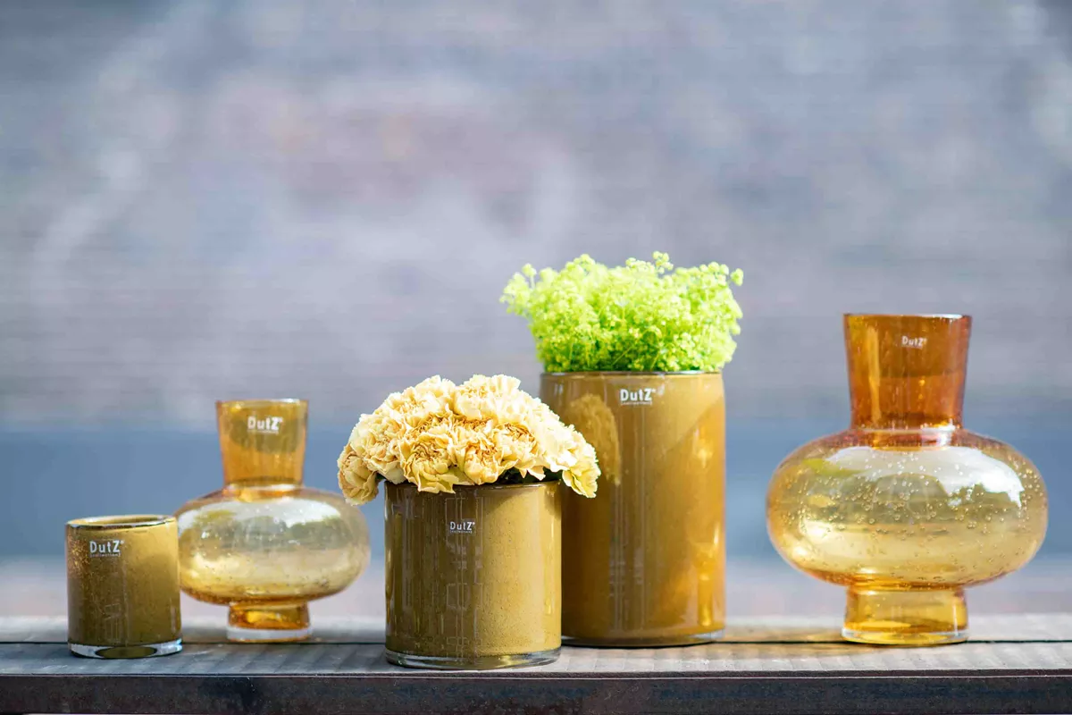 Vase MODEST - GOLD BUBBLES Colour by DutZ