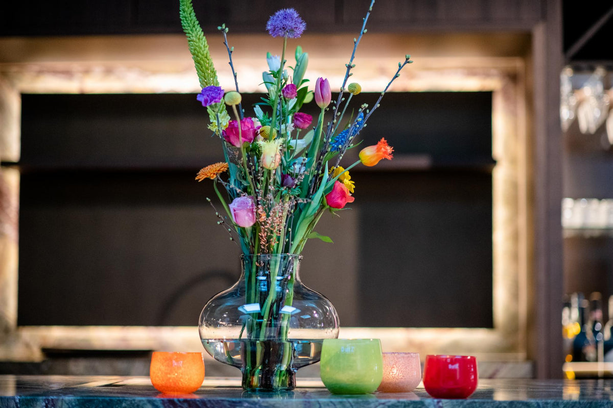 Vase MD1 RECYCLED Glass- CLEAR by DutZ