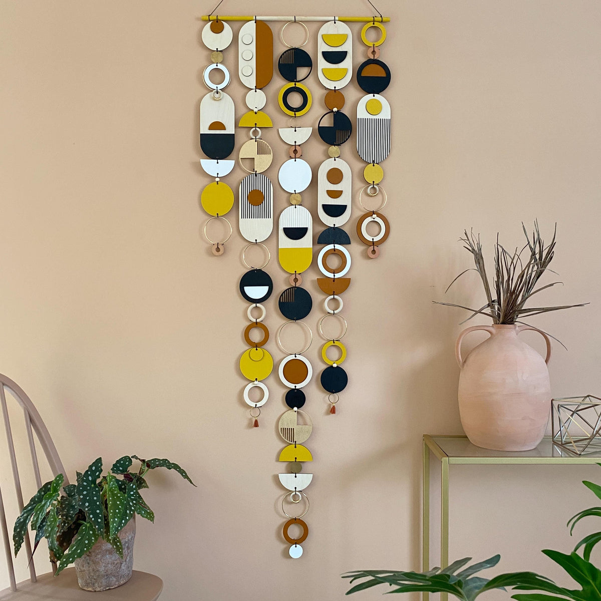 Eccentric Wall Decor Feature Wall Art Abstract Art Narrow Wall Art