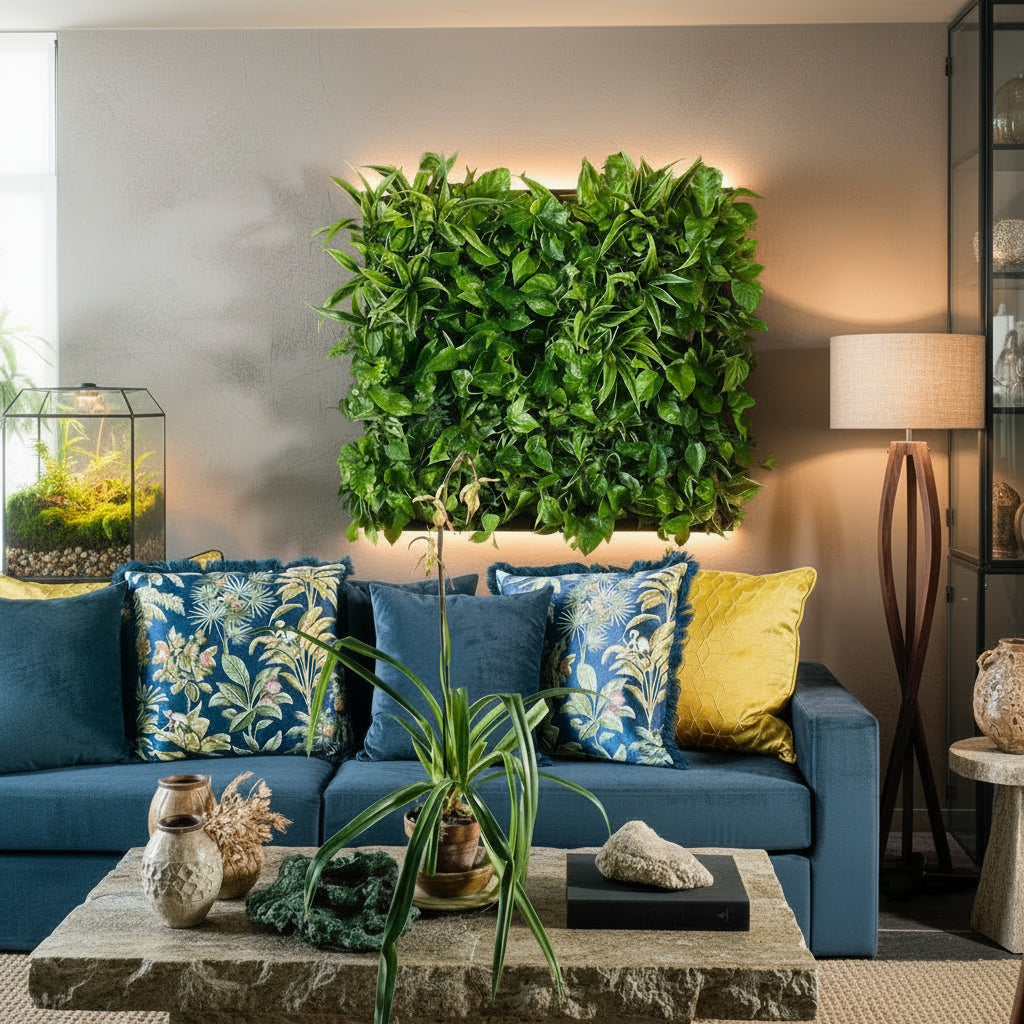 Frameless Living Wall System