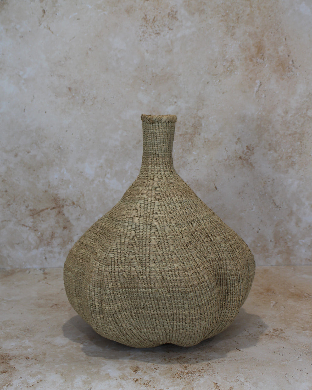 Garlic Gourd woven basket - Zimbabwe - 126.8